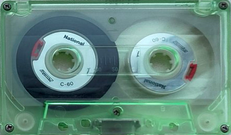 Compact Cassette National DS 60 "RT-DS(G)" Type I Normal 1982 Japan