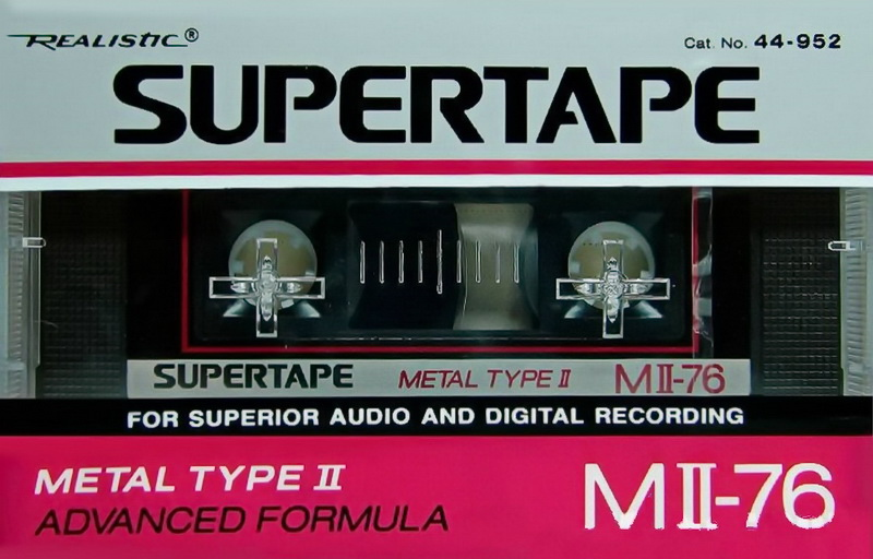 Compact Cassette: Realistic  - MII 76