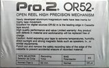 Compact Cassette Pro.2 OR 52 Type I Normal Unknown Country
