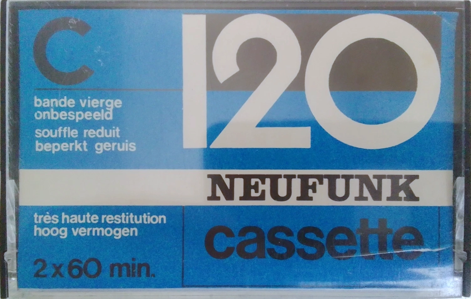 Compact Cassette Neufunk 120 Type I Normal 1978 Europe