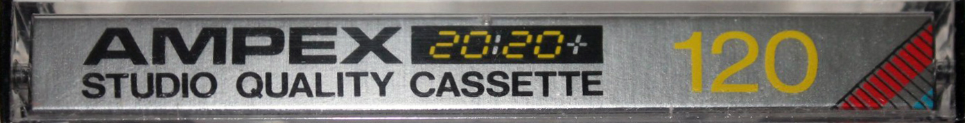 Compact Cassette Ampex 2020+ 120 Type I Normal 1978 USA