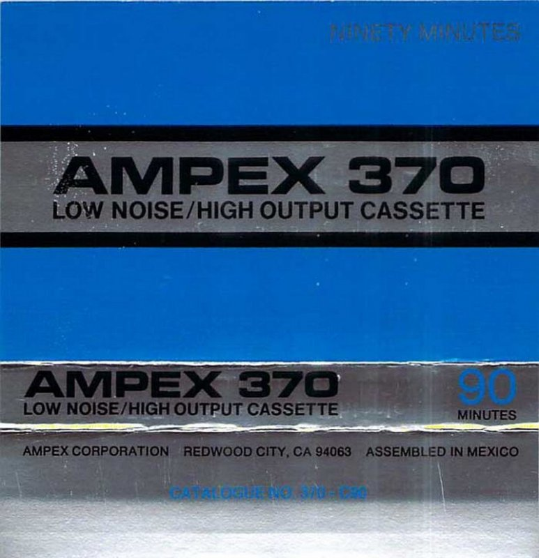 Compact Cassette:  Ampex - 672 90