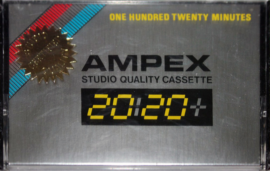 Compact Cassette Ampex 2020+ 120 Type I Normal 1978 USA