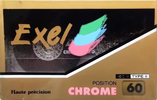 Compact Cassette Exel 60 Type II Chrome 1997 Europe