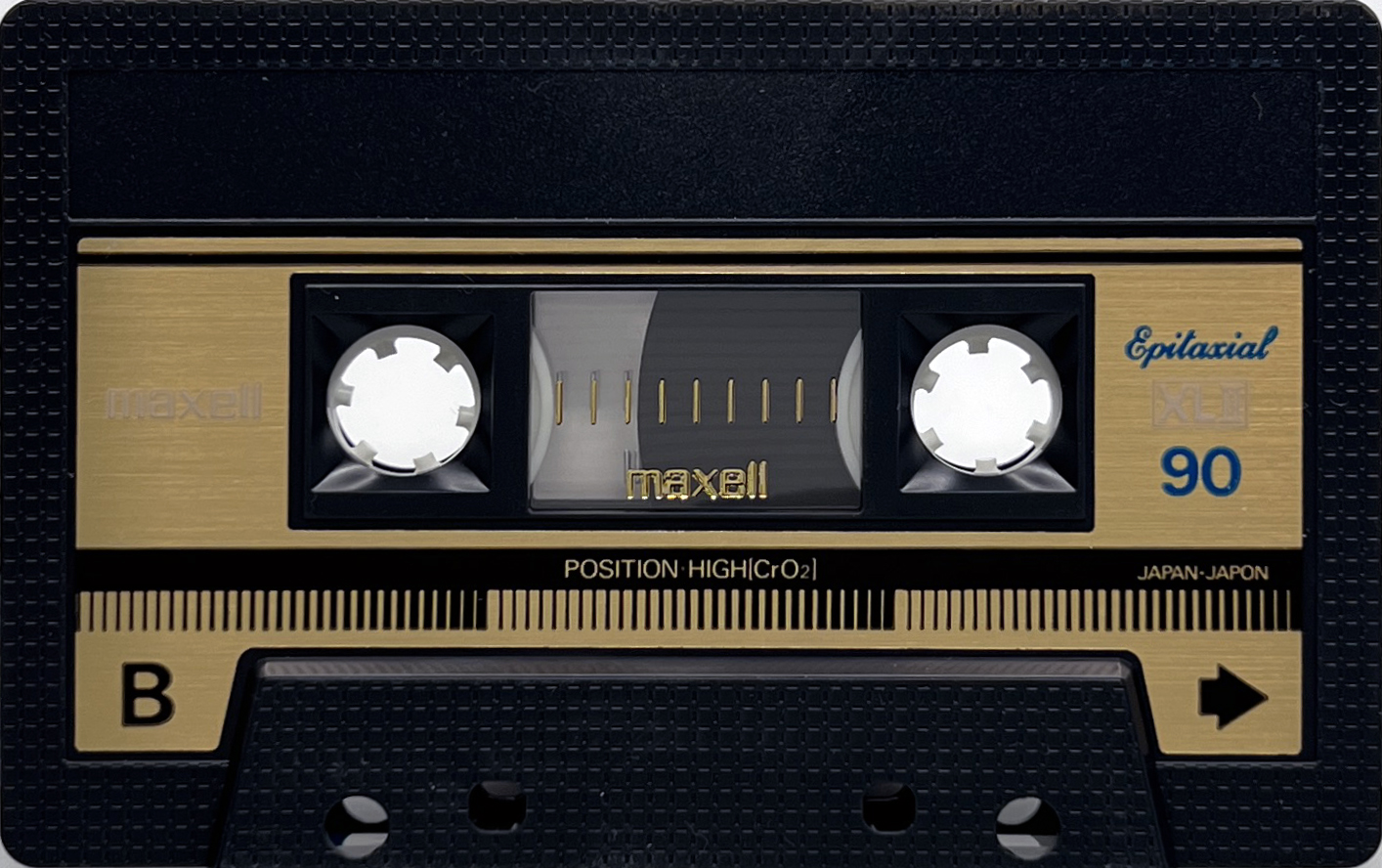 Compact Cassette Maxell XLII 90 Type II Chrome 1985 Europe