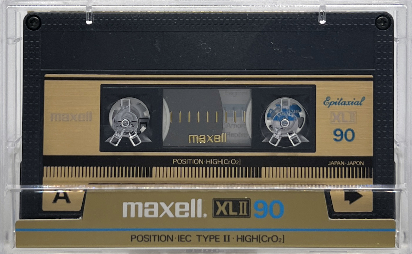 Compact Cassette Maxell XLII 90 Type II Chrome 1985 Europe