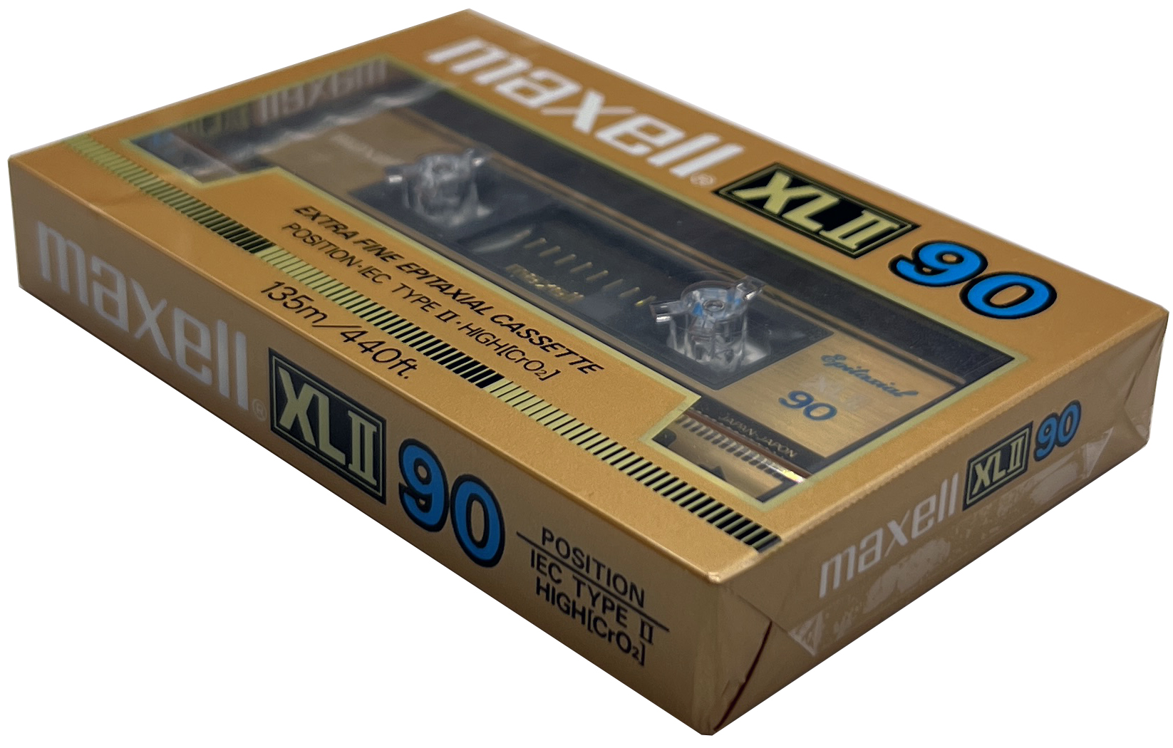 Compact Cassette Maxell XLII 90 Type II Chrome 1985 Europe