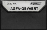 Compact Cassette AGFA Chromdioxid 60+6 Type II Chrome 1979 Europe