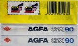 Promo AGFA CRX 90 Type II Chrome 1990 France
