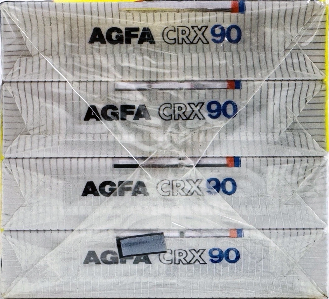Promo AGFA CRX 90 Type II Chrome 1990 France