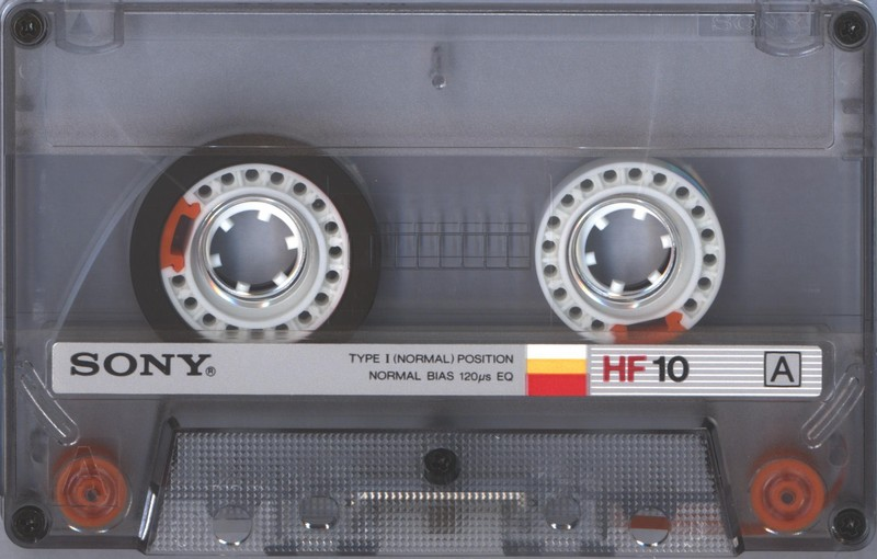 Compact Cassette Sony HF 10 Type I Normal 1986 Japan