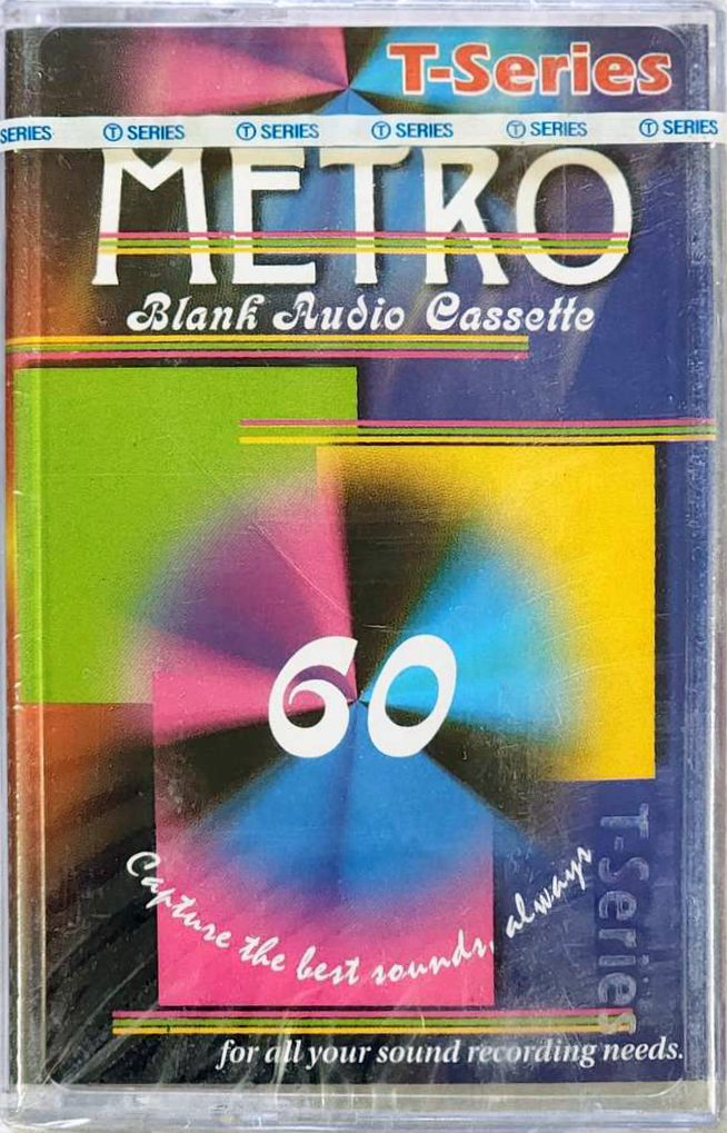 Compact Cassette T-Series 60 "Metro" Type I Normal 2001 India