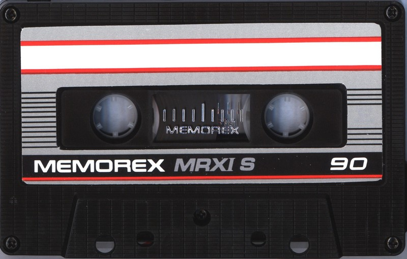 Compact Cassette Memorex MRX IS 90 Type I Normal 1987 Europe