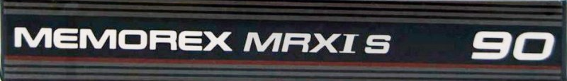 Compact Cassette Memorex MRX IS 90 Type I Normal 1987 Europe