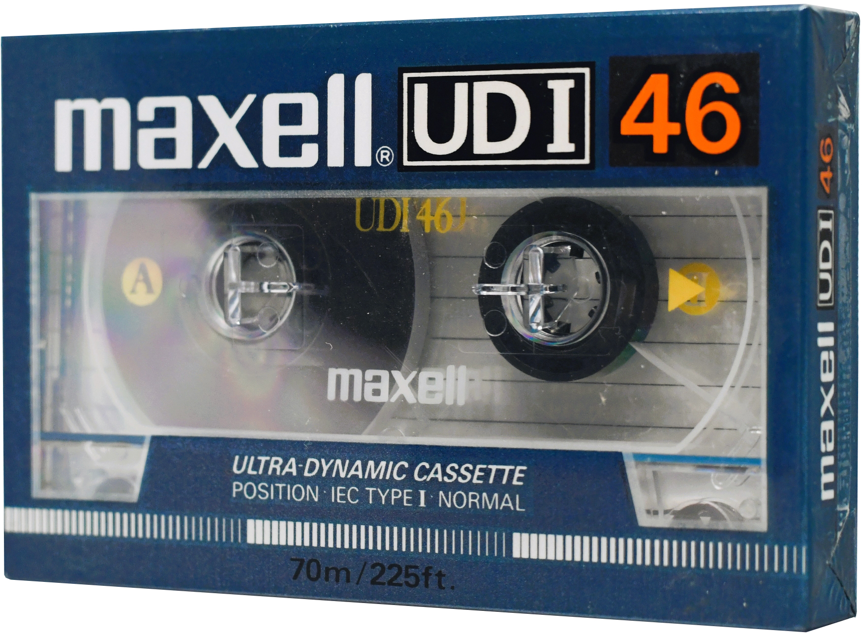 Compact Cassette Maxell UDI / UD1 46 Type I Normal 1982 Europe