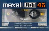 Compact Cassette Maxell UDI / UD1 46 Type I Normal 1982 Europe