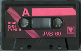 Compact Cassette Jugovideo Golubac 60 "JVS" Type II Chrome Yugoslavia