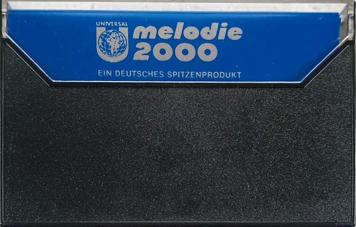 Compact Cassette Melodie 2000 60 Type II Chrome 1985 Germany