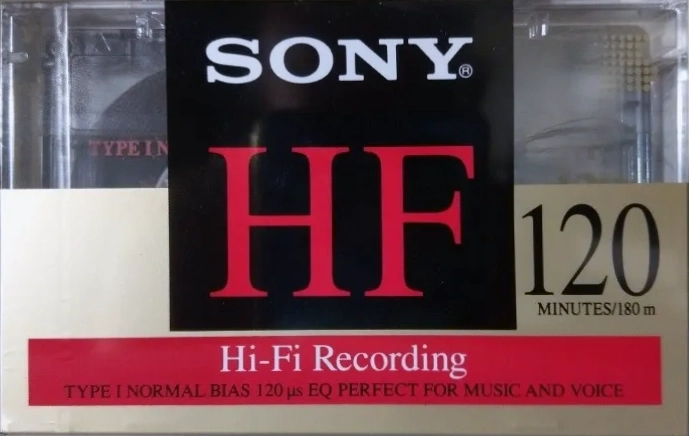 Compact Cassette Sony HF 120 Type I Normal 1992 North America
