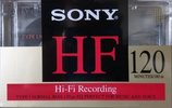 Compact Cassette Sony HF 120 Type I Normal 1992 North America