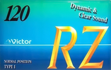 Compact Cassette Victor RZ 120 "RZ-120S" Type I Normal 1996 Japan