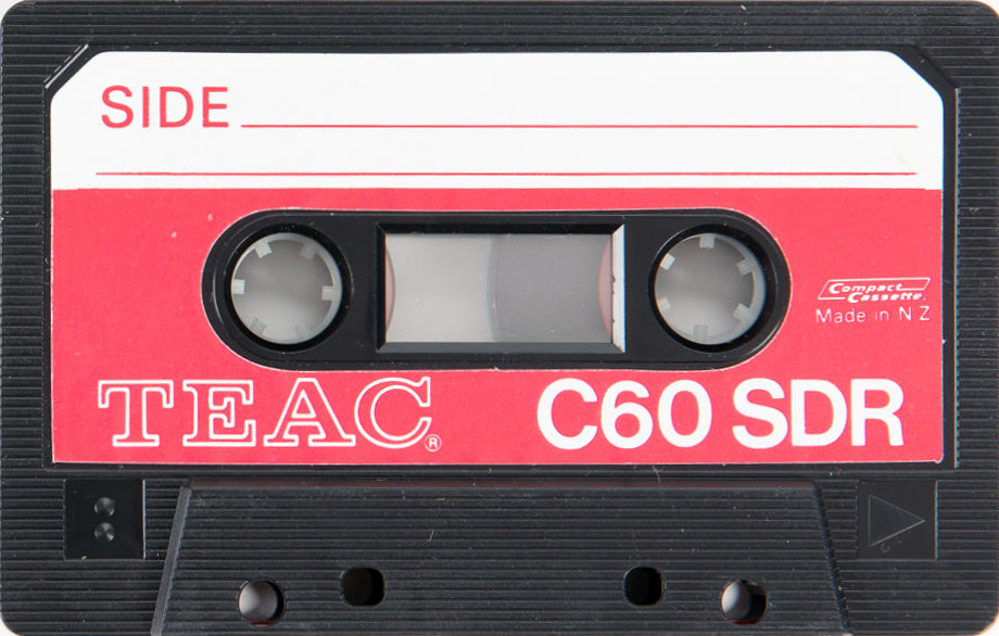 Compact Cassette Teac SDR 60 Type I Normal 1976 New Zealand