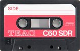 Compact Cassette Teac SDR 60 Type I Normal 1976 New Zealand