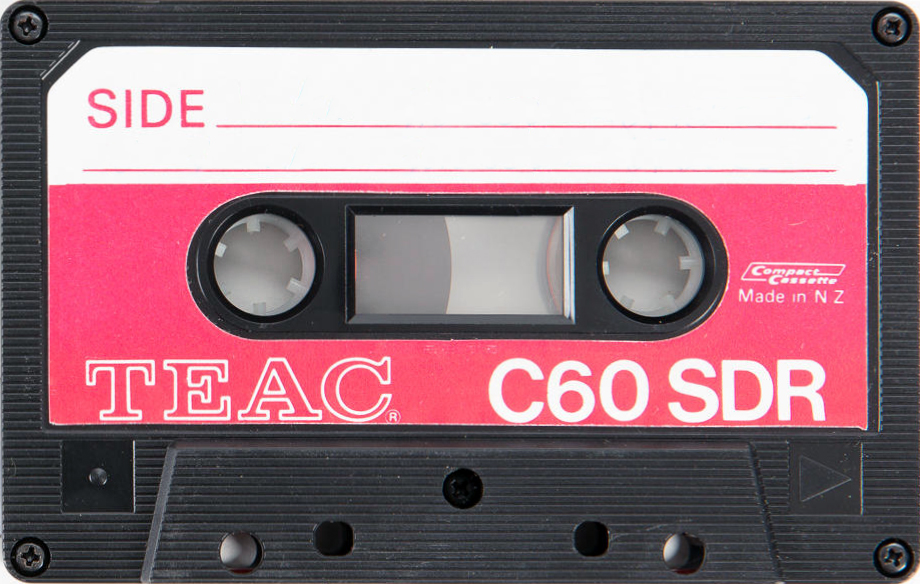 Compact Cassette Teac SDR 60 Type I Normal 1976 New Zealand