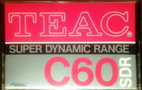 Compact Cassette Teac SDR 60 Type I Normal 1976 New Zealand