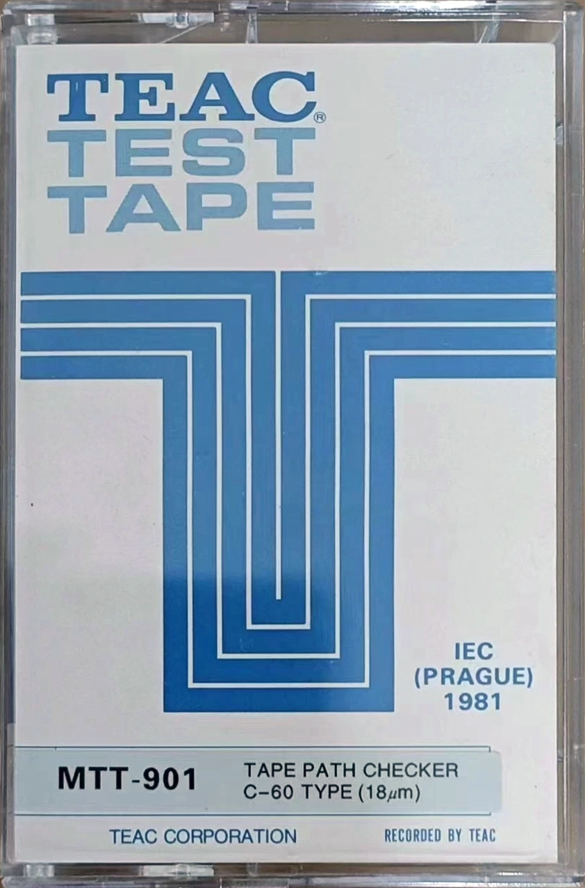 Compact Cassette Teac MTT "901" Test Cassette Japan