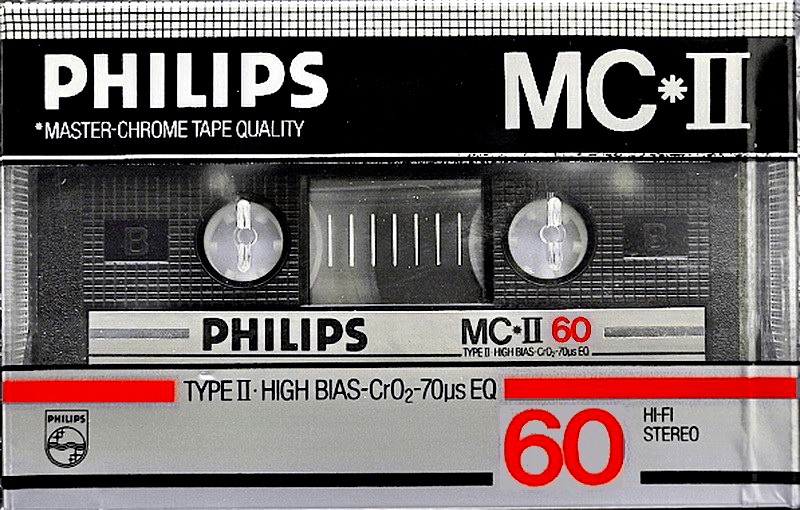 Compact Cassette: Philips  - MC-II 60