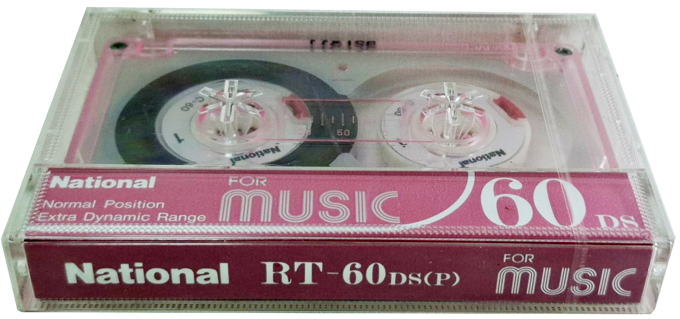 Compact Cassette National DS 60 "RT-DS(P)" Type I Normal 1982 Japan