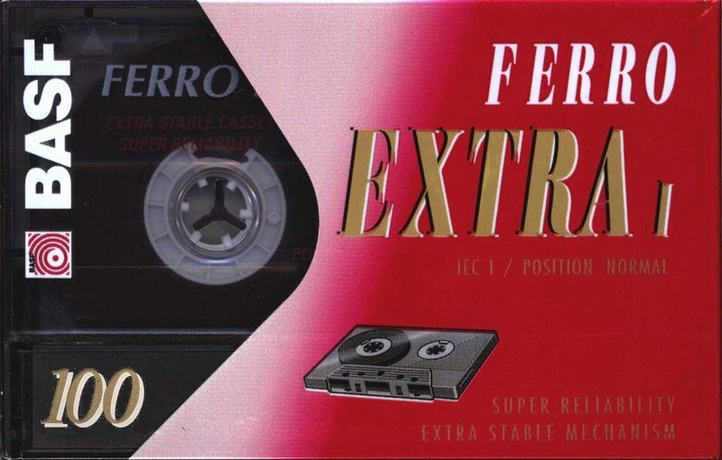 Compact Cassette BASF Ferro Extra I 100 Type I Normal 1994 Europe