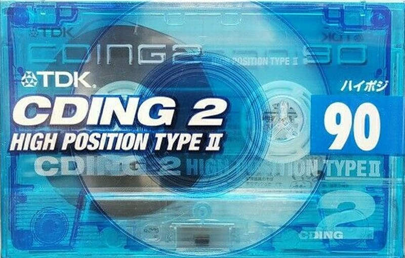 Compact Cassette: TDK  - CDing 2 90