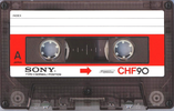 Compact Cassette Sony CHF 90 Type I Normal 1978 Japan