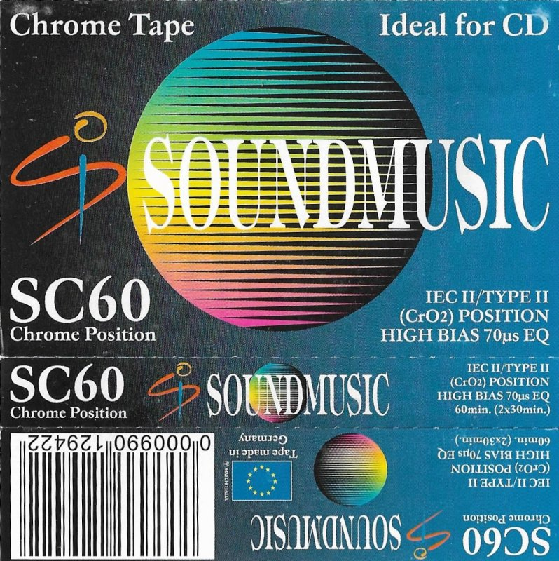 Compact Cassette:  Soundmusic -  60