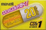 Compact Cassette Maxell CD`s I / CD`s 1 20 "CDS1-20N Music Vitamins" Type I Normal 2000 Japan