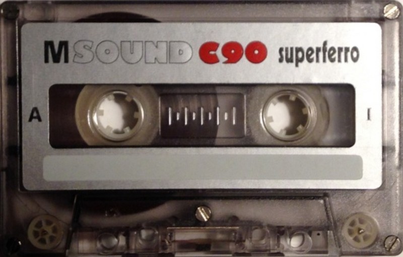 Compact Cassette M Sound 90 "superferro" Type I Normal 1982 Europe