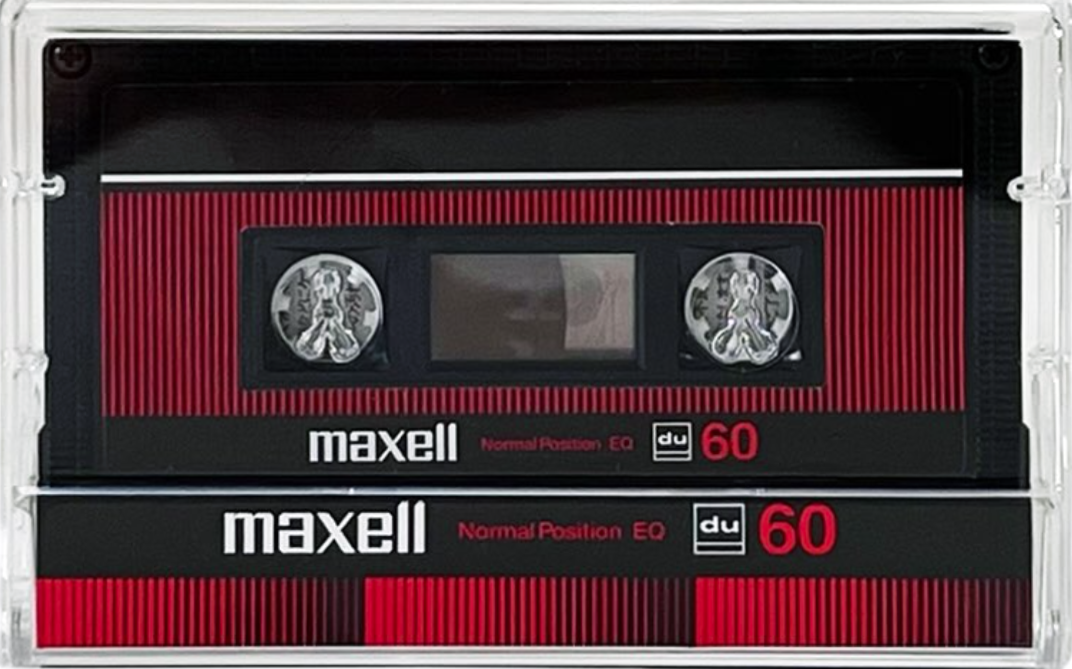 Compact Cassette Maxell UD 60 "Disk Union DU-60U" Type I Normal 2025 Japan