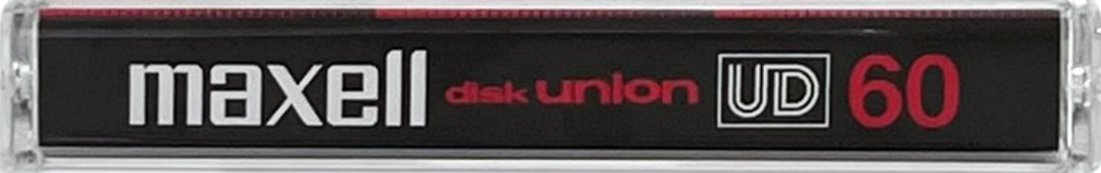 Compact Cassette Maxell UD 60 "Disk Union DU-60U" Type I Normal 2025 Japan