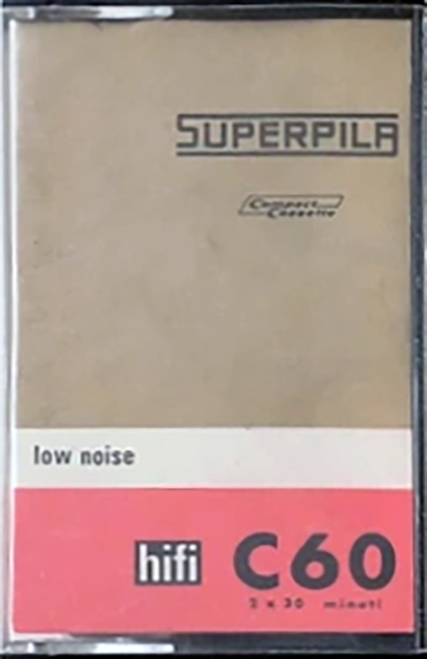 Compact Cassette Superpila 60 Type I Normal Italy