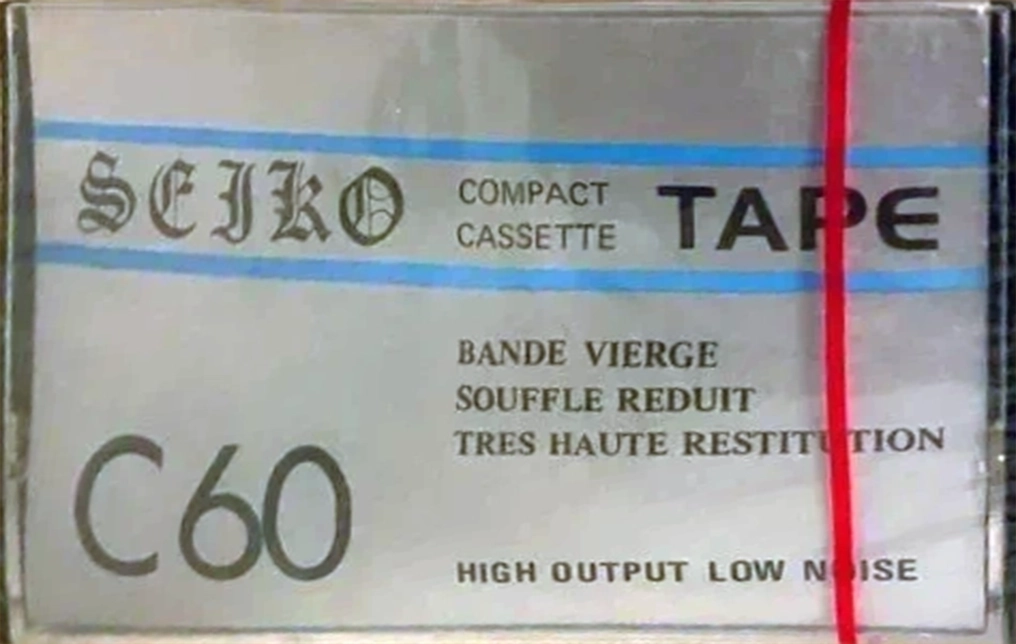 Compact Cassette Seiko 60 Type I Normal Europe