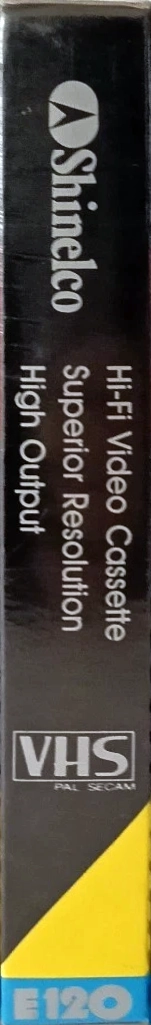 VHS, Video Home System Shinelco 120 Type I Normal 1987 Unknown Country