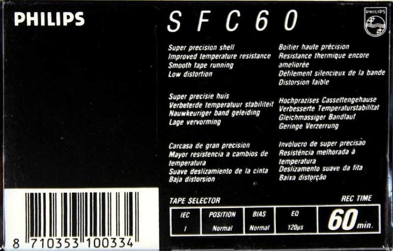 Compact Cassette: Philips  - SF 60