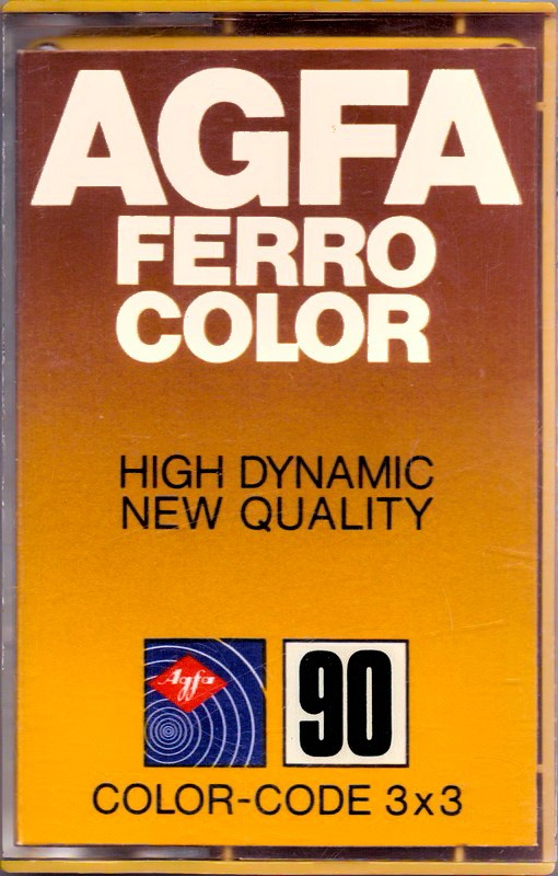Compact Cassette AGFA Ferrocolor 90 Type I Normal 1978 Europe