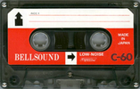 Compact Cassette Bellsound 60 Type I Normal 1982 Japan