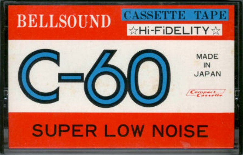 Compact Cassette Bellsound 60 Type I Normal 1982 Japan