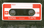Compact Cassette Sana 60 "LN" Type I Normal 1981 Japan