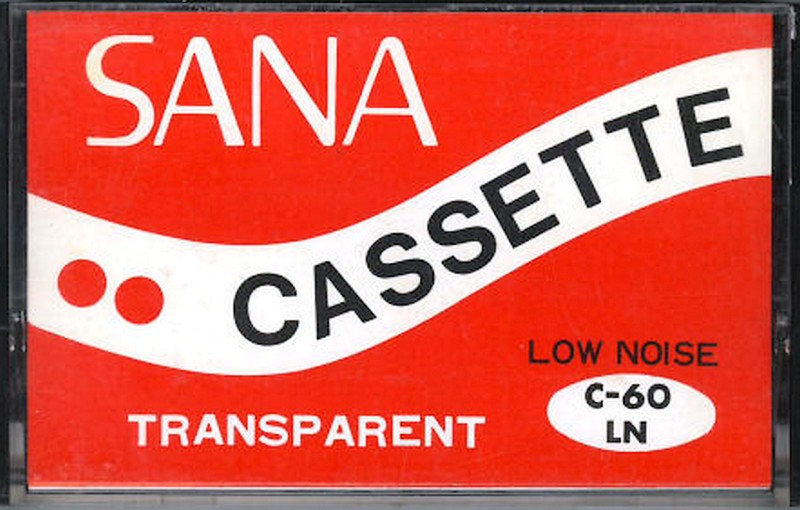 Compact Cassette Sana 60 "LN" Type I Normal 1981 Japan