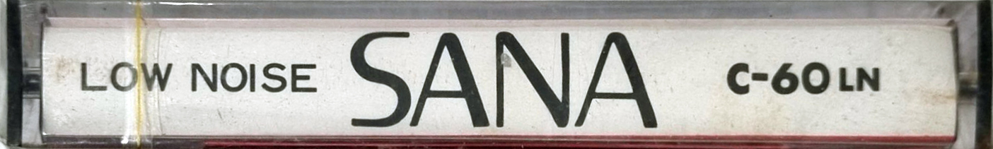 Compact Cassette Sana LN 60 "Transparent" Type I Normal 1979 Japan